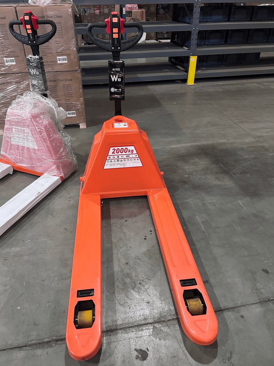 Full Electric Pallet Truck 2000kg Walkie Type 685mm Fork Width Warehouse Jack NPT20C - with | Sold by Uncle Wiener's Wholesale