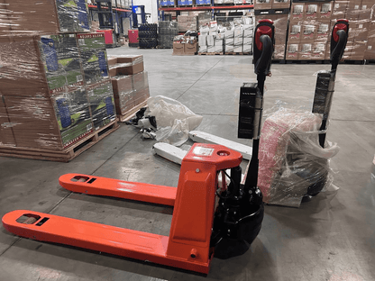 Full Electric Pallet Truck 2000kg Walkie Type 685mm Fork Width Warehouse Jack NPT20C - with | Sold by Uncle Wiener's Wholesale