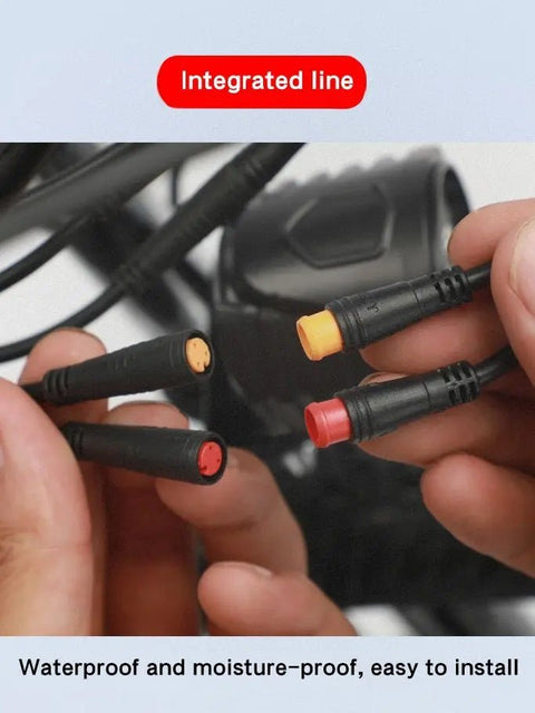 Full Electric and Pedal Assist Mode on E-Bike
