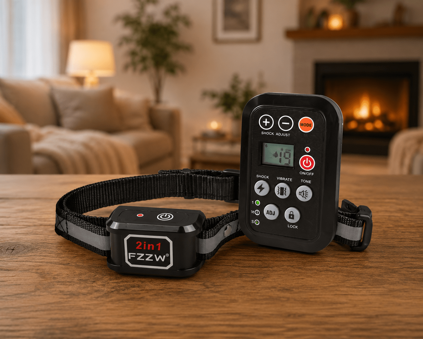 FZZW 2-in-1 Dog Training Collar & Automatic Anti-Barking Device – 1000 ft Remote Range, Model Z-8 - Electronics with | Sold by Uncle Wiener's Wholesale