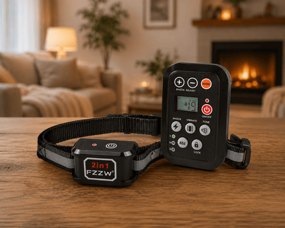 FZZW 2-in-1 Dog Training Collar & Automatic Anti-Barking Device – 1000 ft Remote Range, Model Z-8 - Electronics with | Sold by Uncle Wiener's Wholesale