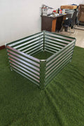 Galvanized Rectangle Raised Garden Bed – Heavy - Duty Steel Outdoor Planter Box - with 4 × 3 × 2 ft | Sold by Uncle Wiener's Wholesale