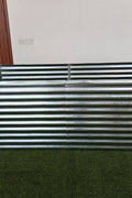 Galvanized Rectangle Raised Garden Bed – Heavy - Duty Steel Outdoor Planter Box - with 8 × 4 × 3 ft | Sold by Uncle Wiener's Wholesale