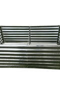 Galvanized Rectangle Raised Garden Bed – Heavy - Duty Steel Outdoor Planter Box - with 6 × 4 × 2 ft | Sold by Uncle Wiener's Wholesale