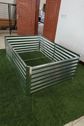 Galvanized Rectangle Raised Garden Bed – Heavy - Duty Steel Outdoor Planter Box - with 6 × 4 × 2 ft | Sold by Uncle Wiener's Wholesale