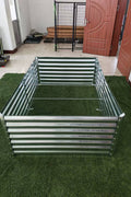 Galvanized Rectangle Raised Garden Bed – Heavy - Duty Steel Outdoor Planter Box - with 6 × 4 × 2 ft | Sold by Uncle Wiener's Wholesale