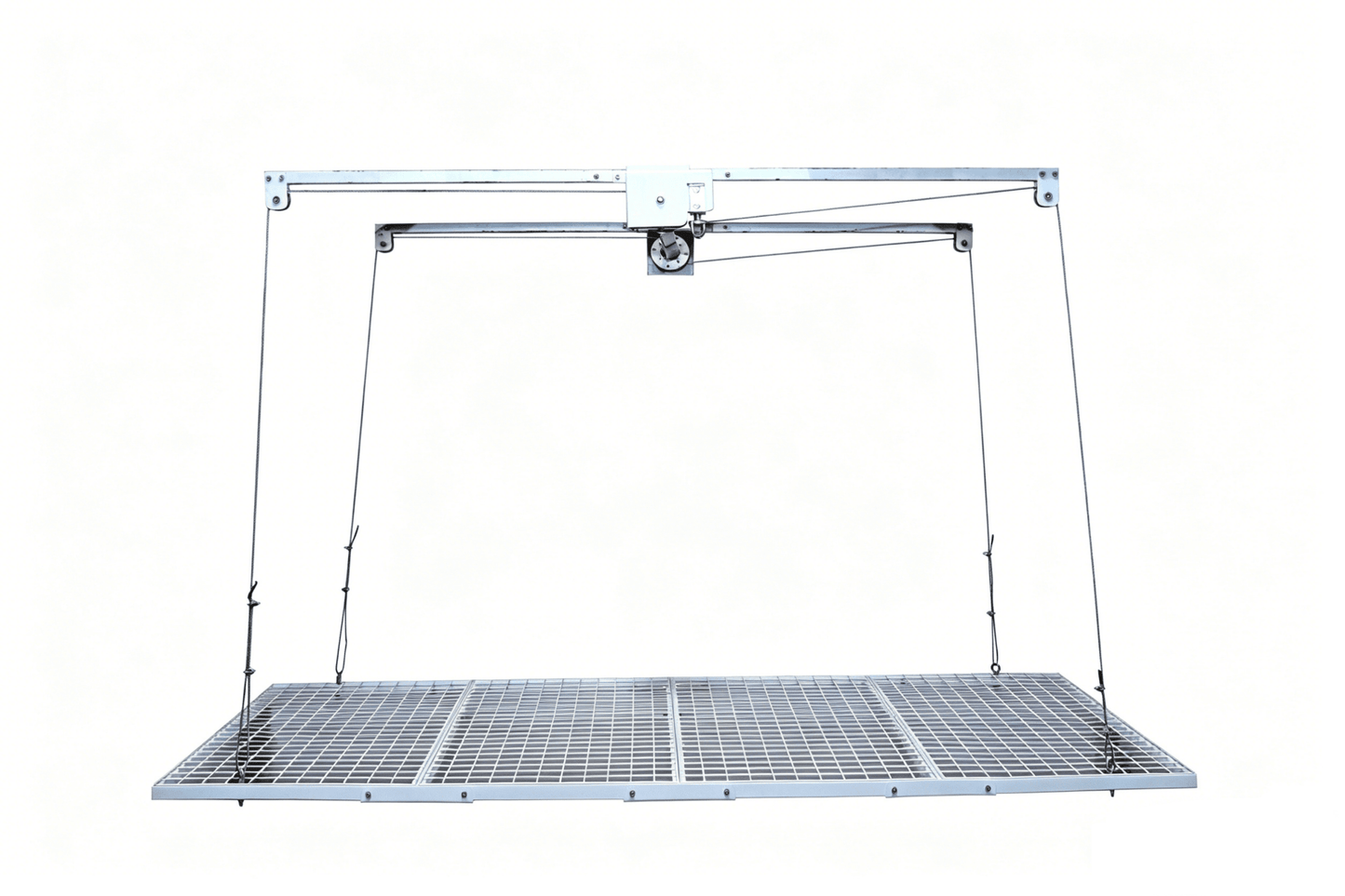 Garage Overhead Storage Lift Platform 4x8 ft Ceiling Mounted Rack 325 lb Capacity CR048A - with | Sold by Uncle Wiener's Wholesale