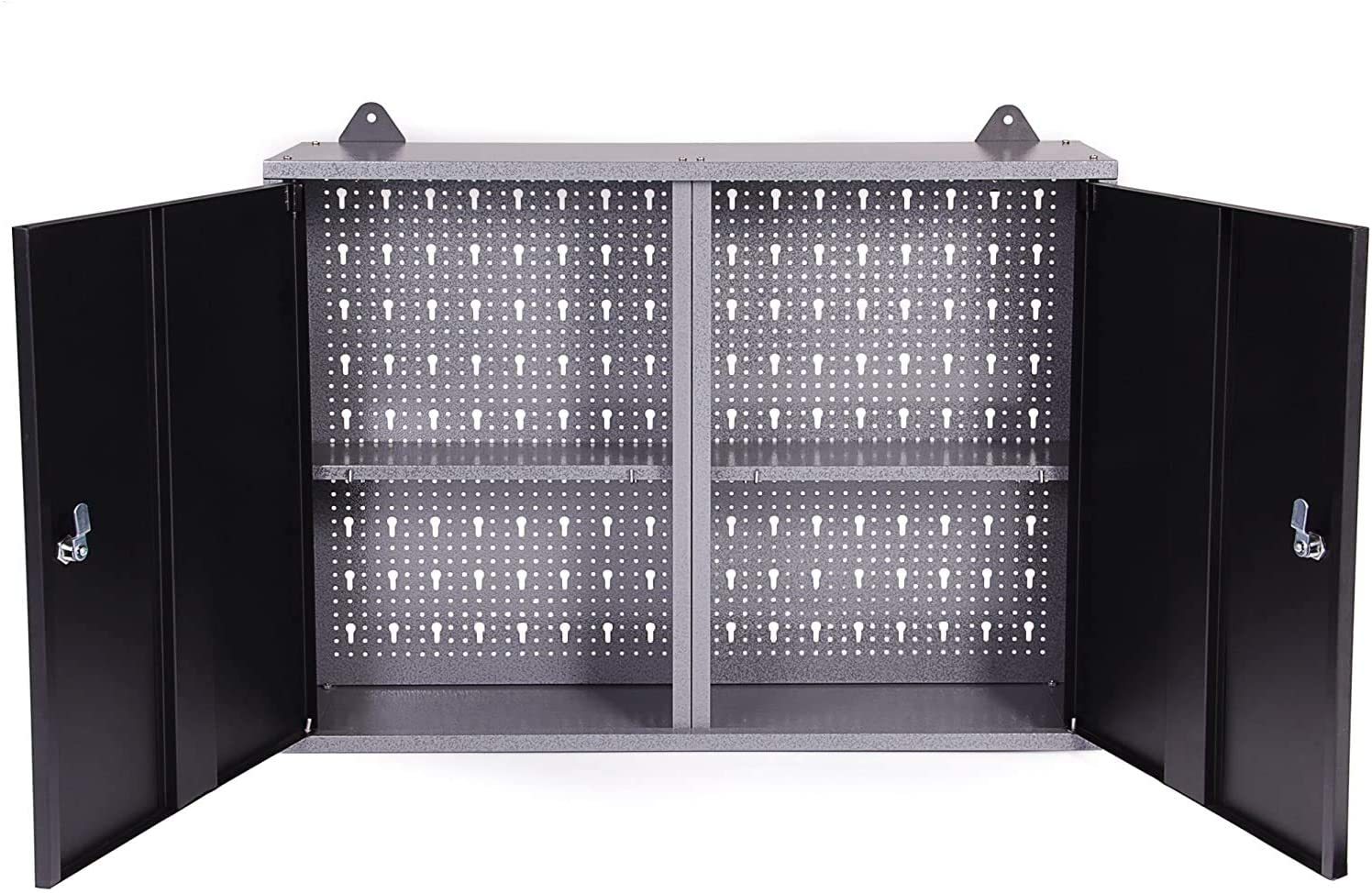 Garage Storage Metal Wall Cabinet – Modular Tool Organizer TC002 - with | Sold by Uncle Wiener's Wholesale