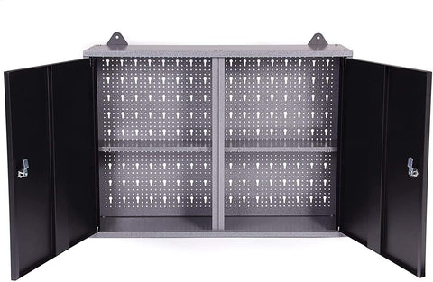 Garage Storage Metal Wall Cabinet – Modular Tool Organizer TC002 - with | Sold by Uncle Wiener's Wholesale