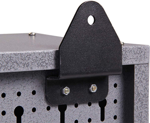 Garage Storage Metal Wall Cabinet – Modular Tool Organizer TC002 - with | Sold by Uncle Wiener's Wholesale