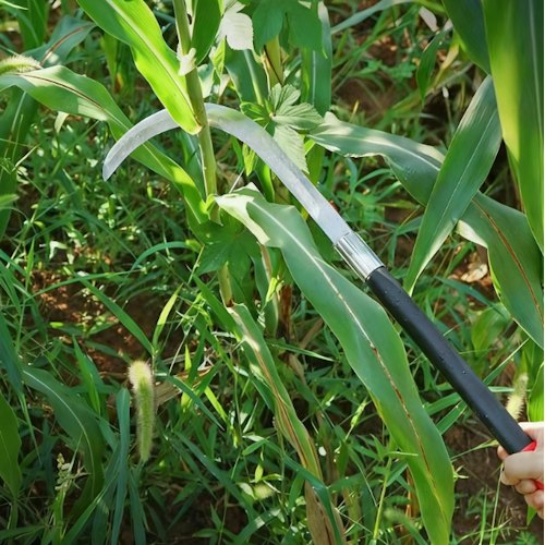 Garden Sickle 22.4" Curved Hand Weeding Tool 8" Blade GRDSK1 - with | Sold by Uncle Wiener's Wholesale