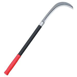 Garden Sickle 22.4" Curved Hand Weeding Tool 8" Blade GRDSK1