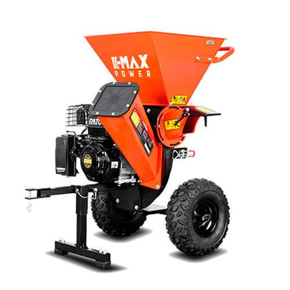 Gas Wood Chipper Vacuum 3.5″ Capacity 2 - Swing Blade Chipping Machine DRGS533 - with | Sold by Uncle Wiener's Wholesale