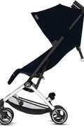 gb Pockit+ All - City Airplane Carry - on Compliant Stroller - Ultra Lightweight, 2 - in - 1 Travel System Ready with any Cybex Infant Car Seat, Compact Self - Standing Fold, Easy to Carry - Velvet Black - with | Sold by Uncle Wiener's Wholesale