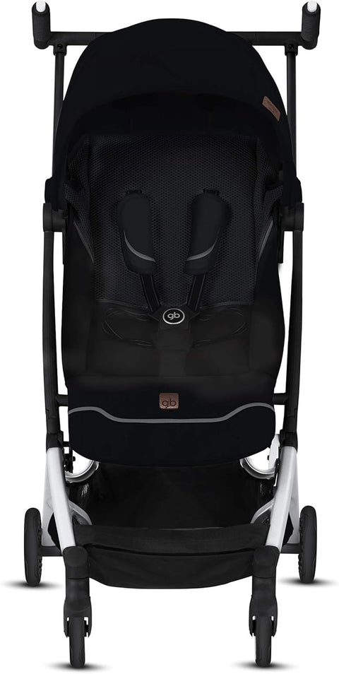gb Pockit+ All - City Airplane Carry - on Compliant Stroller - Ultra Lightweight, 2 - in - 1 Travel System Ready with any Cybex Infant Car Seat, Compact Self - Standing Fold, Easy to Carry - Velvet Black - with | Sold by Uncle Wiener's Wholesale