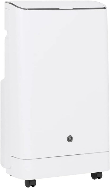 GE 14,000 BTU Portable Air Conditioner for Medium Rooms up to 550 sq ft. (9,850 BTU SACC), 3 - in - 1 with Dehumidify, Fan, and Auto Evaporation, Included Window Installation Kit - with | Sold by Uncle Wiener's Wholesale