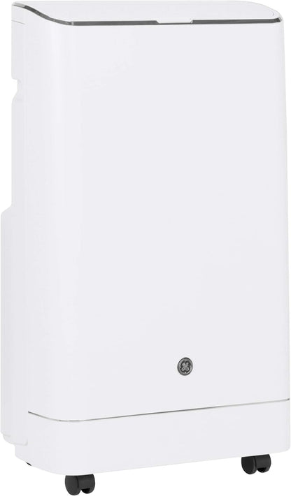 GE 14,000 BTU Portable Air Conditioner for Medium Rooms up to 550 sq ft. (9,850 BTU SACC), 3 - in - 1 with Dehumidify, Fan, and Auto Evaporation, Included Window Installation Kit - with | Sold by Uncle Wiener's Wholesale