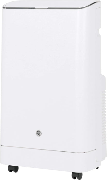 GE 14,000 BTU Portable Air Conditioner for Medium Rooms up to 550 sq ft. (9,850 BTU SACC), 3 - in - 1 with Dehumidify, Fan, and Auto Evaporation, Included Window Installation Kit - with | Sold by Uncle Wiener's Wholesale
