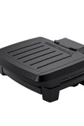 George Foreman Fully Submersible Grill, NEW Dishwasher Safe, Wash the Entire Grill, Easy - to - Clean Nonstick, Black/Grey - with <B>Dimensions (Overall):</B> 4 inches (H) x 10 inches (W) x 11 inches (D) | Sold by Uncle Wiener's Wholesale