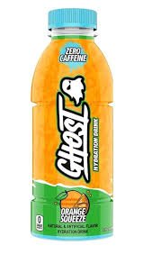 Ghost Hydration Orange Squeeze Sports Drink 16.9 fl oz, 12 - Pack | Exp. 03/2025 - Sports Hydration Drink / Expired Inventory with 16.9 fl oz | Sold by Uncle Wiener's Wholesale