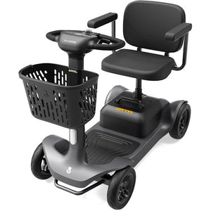 Glashow S1 4-Wheel Mobility Scooter for Adults – 25-Mile Range, 6.2 MPH GLS1-GY
