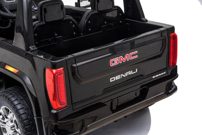 GMC Denali 12V Electric Ride - On Car for Kids | 2 - Seater, EVA Wheels, Remote Control, Leather Seat RIDE368BK - with | Sold by Uncle Wiener's Wholesale