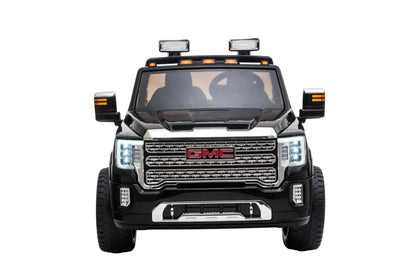 GMC Denali 12V Electric Ride - On Car for Kids | 2 - Seater, EVA Wheels, Remote Control, Leather Seat RIDE368BK - with | Sold by Uncle Wiener's Wholesale