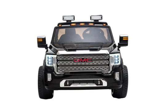 GMC Denali 12V Electric Ride - On Car for Kids | 2 - Seater, EVA Wheels, Remote Control, Leather Seat RIDE368BK - with | Sold by Uncle Wiener's Wholesale