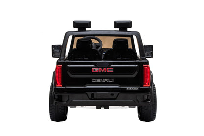 GMC Denali 12V Electric Ride - On Car for Kids | 2 - Seater, EVA Wheels, Remote Control, Leather Seat RIDE368BK - with | Sold by Uncle Wiener's Wholesale