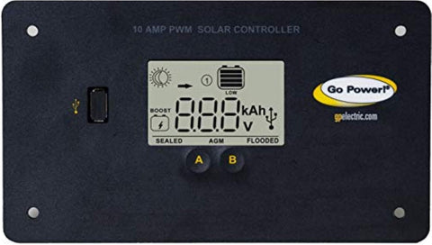 Go Power 80503 Gp - pwm - 10 - fm: 10 Amp Digital Solar - with | Sold by Uncle Wiener's Wholesale