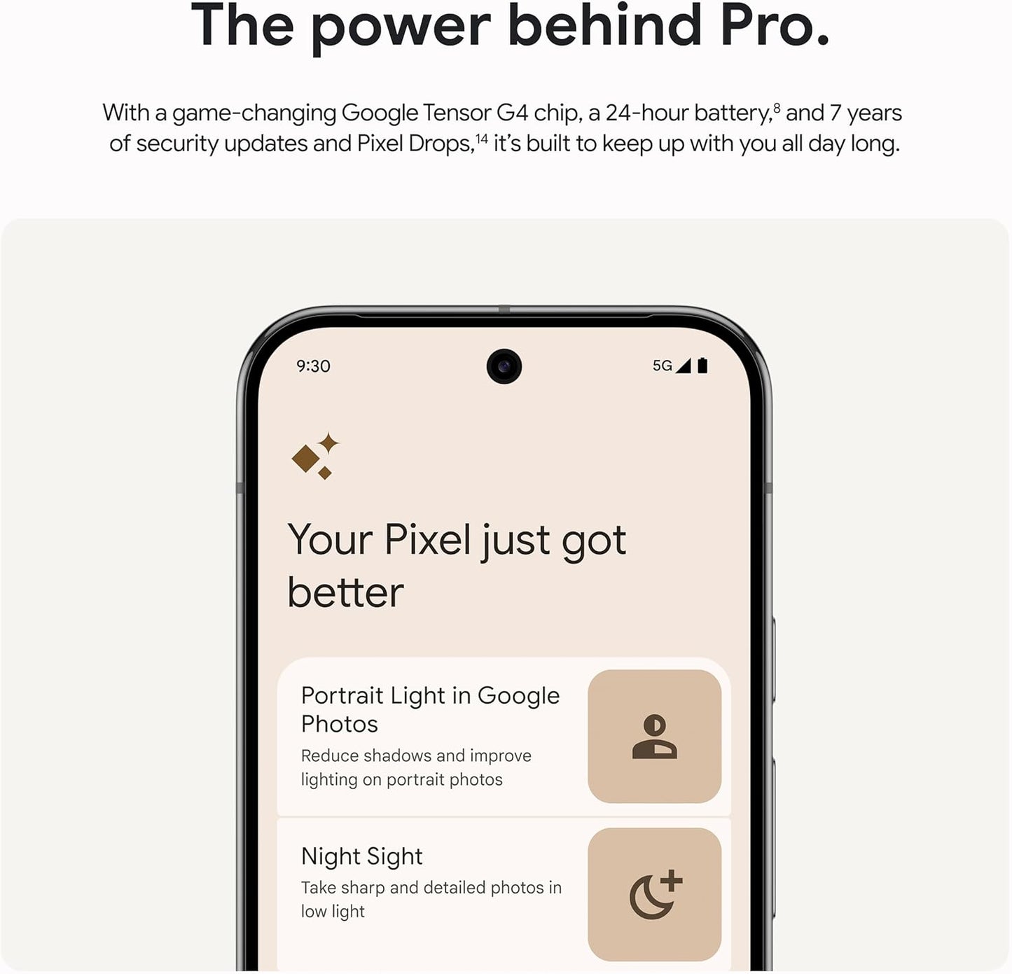 Google Pixel 9 Pro (6.3″, Obsidian) - with | Sold by Uncle Wiener's Wholesale