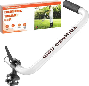 GOSDENG Weed Eater Handle Extension 16.9 Inch – Ergonomic Back Saver String Trimmer Grip, Adjustable Aluminum Handle