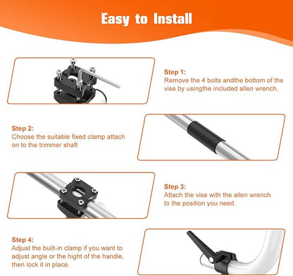 GOSDENG Weed Eater Handle Extension 16.9 Inch – Ergonomic Back Saver String Trimmer Grip, Adjustable Aluminum Handle - Garden & Landscaping with | Sold by Uncle Wiener's Wholesale