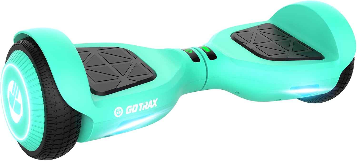 Gotrax EDGE Hoverboard – 6.5" LED Wheels, Dual 200W Motors, UL2272 Self - Balancing Scooter GTXEDGETEAL - with | Sold by Uncle Wiener's Wholesale