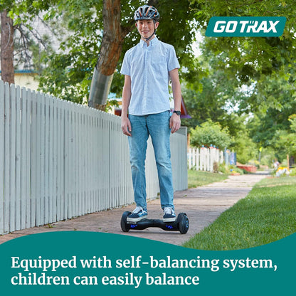Gotrax EDGE Hoverboard – 6.5" LED Wheels, Dual 200W Motors, UL2272 Self - Balancing Scooter GTXEDGETEAL - with | Sold by Uncle Wiener's Wholesale