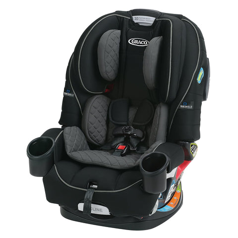 Graco 4Ever 4 in 1 Car Seat, Featuring TrueShield Side Impact Technology, Adjustable Harness System, Ideal for Newborns, Infants, Toddlers & Kids - with | Sold by Uncle Wiener's Wholesale