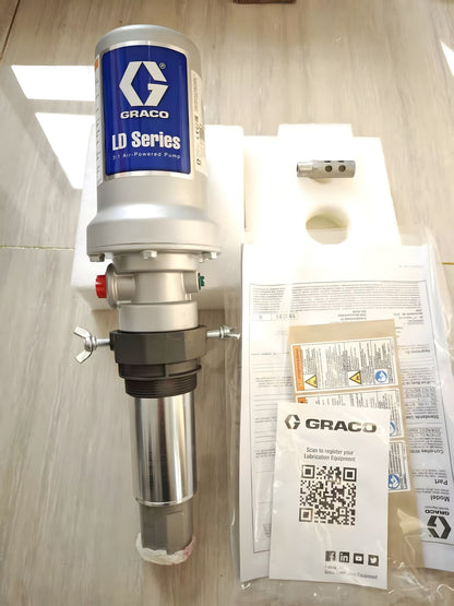 Graco LD Series 3:1 Air - Powered Universal Oil Pump with Bung Adapter 24G576 - with | Sold by Uncle Wiener's Wholesale