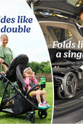 Graco Ready2Grow 2.0 Double Stroller, Rafa - with | Sold by Uncle Wiener's Wholesale