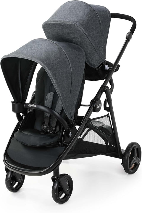 Graco Ready2Grow 2.0 Double Stroller, Rafa - with | Sold by Uncle Wiener's Wholesale