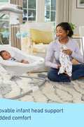 Graco Simple Sway LX Baby Swing with Multi - Direction Lounger, Hutton - with | Sold by Uncle Wiener's Wholesale