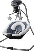 Graco Simple Sway LX Baby Swing with Multi - Direction Lounger, Hutton - with | Sold by Uncle Wiener's Wholesale