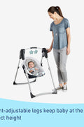 Graco Slim Spaces Compact Baby Swing Chair, Newborn/Infant Swing Seat from 2.4 - 11.3 kg (5.5 - 25 lb), Humphry, USED - with | Sold by Uncle Wiener's Wholesale