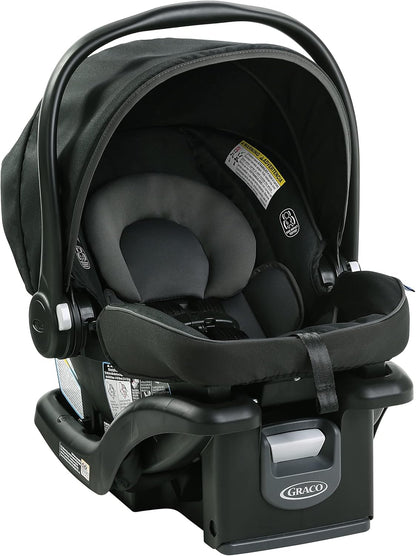 Graco SnugRide 35 Lite LX Infant Car Seat | Baby Car Seat (1.8 - 15.8 kg) | ProtectPlus Engineered | 4 - Position Adjustable Base | Gotham - with | Sold by Uncle Wiener's Wholesale