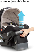 Graco SnugRide SnugLock 35 Infant Car Seat in black Weston color

Easy-to-install SnugLock base with recline positions

Graco car seat with Click Connect stroller compatibility

EPS foam side impact protection and 5-point harness