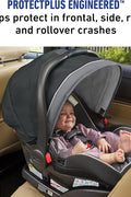 Graco SnugRide SnugLock 35 Infant Car Seat in black Weston color

Easy-to-install SnugLock base with recline positions

Graco car seat with Click Connect stroller compatibility

EPS foam side impact protection and 5-point harness