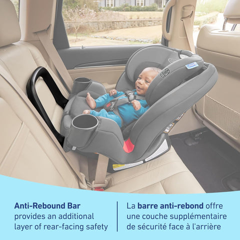 Graco TrioGrow SnugLock 3 - in - 1 Car Seat, Leland - with | Sold by Uncle Wiener's Wholesale