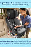 Graco TrioGrow SnugLock 3 - in - 1 Car Seat, Leland - with | Sold by Uncle Wiener's Wholesale