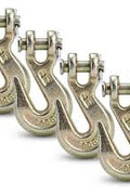 Grade 70 Clevis Grab Hook – Heavy - Duty Chain Hook for Transport & Tie - Down - Transport/Tie - Down Hook with 5/16" | Sold by Uncle Wiener's Wholesale