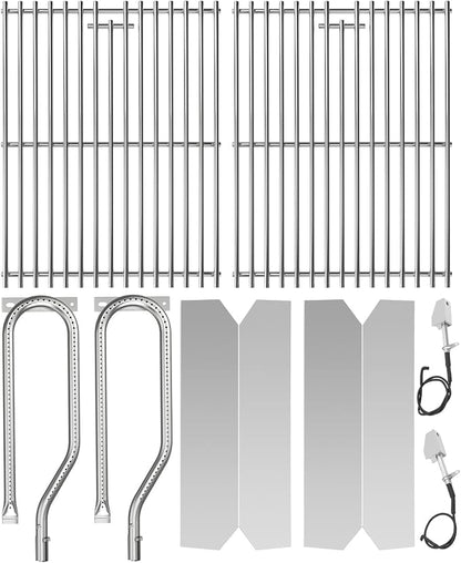 Grill Replacement Parts Kit – Stainless Steel Grates, Burners, Heat Plates & Igniters for 720/730-0891 Series Gas Grills - General Equipment with | Sold by Uncle Wiener's Wholesale