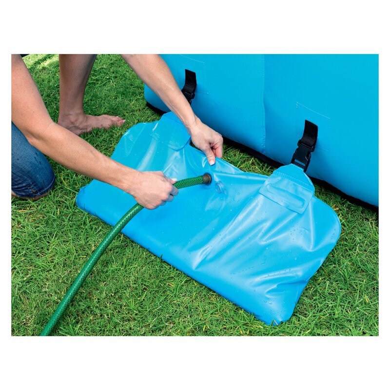 H2OGO! Turbo Splash Zone Inflatable Water Park – 12 ft Wet & Dry Slide, Pool & Blower – 53302 - with | Sold by Uncle Wiener's Wholesale